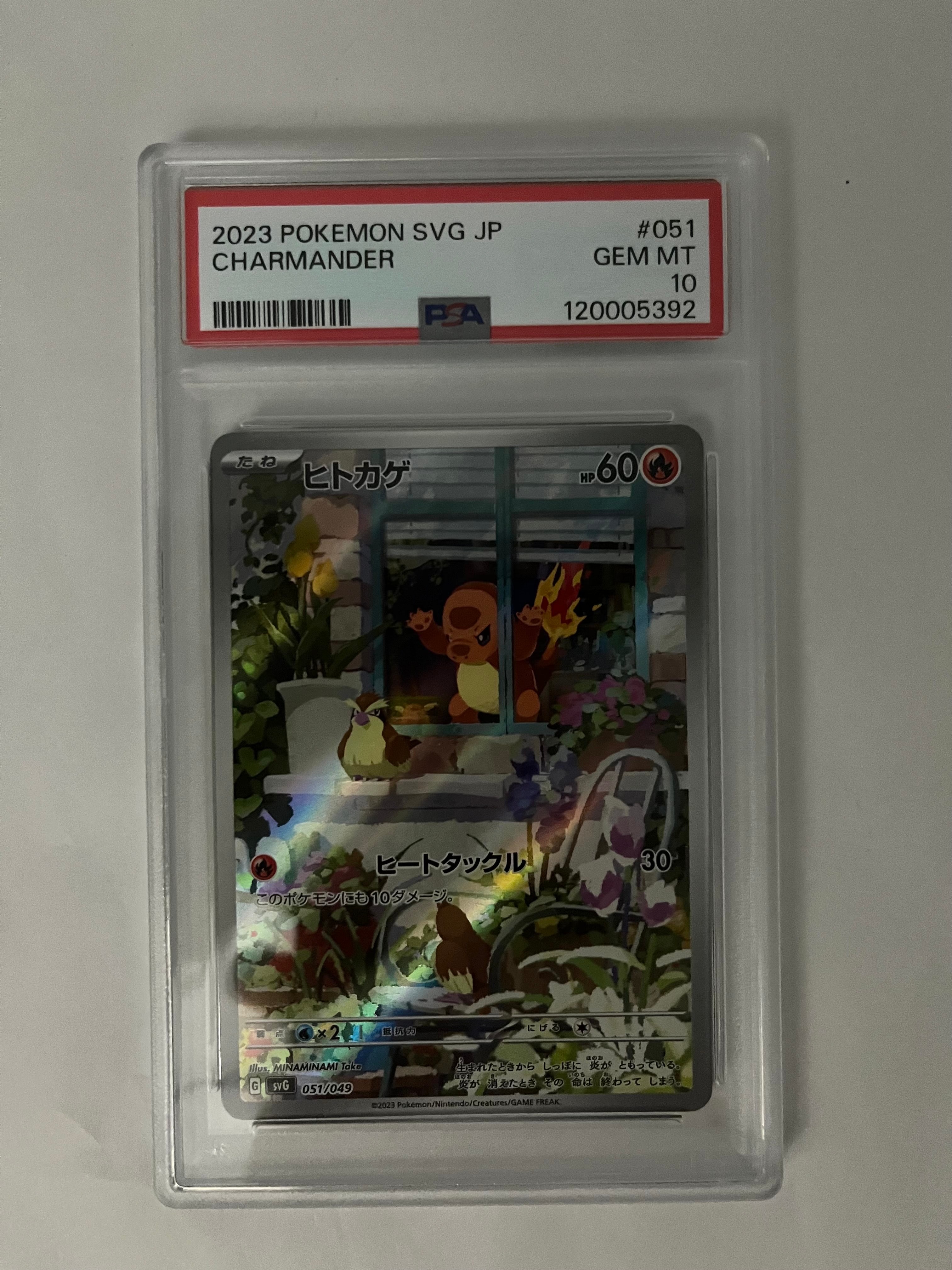 ヒトカゲ :フルイラスト [SVG 051/049](スペシャルデッキセットex「フシギバナ・リザードン・カメックス」)