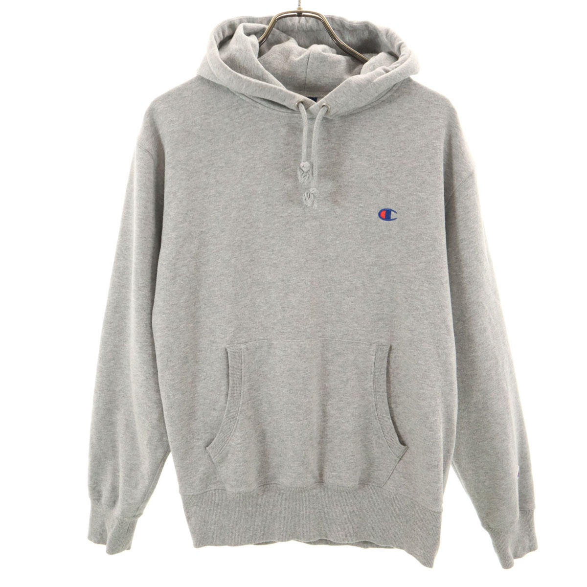 Champion チャンピオン 長袖 スウェットパーカー L グレー