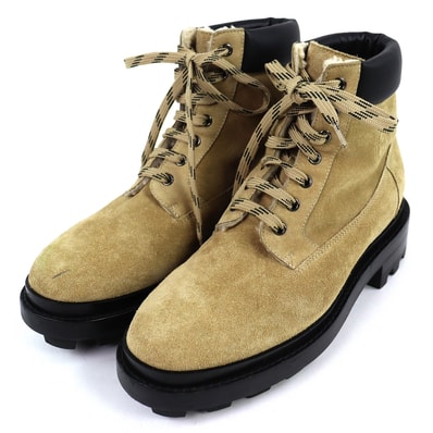 美品 エルメス ショートブーツ Fair フェア ベージュ メンズ 44