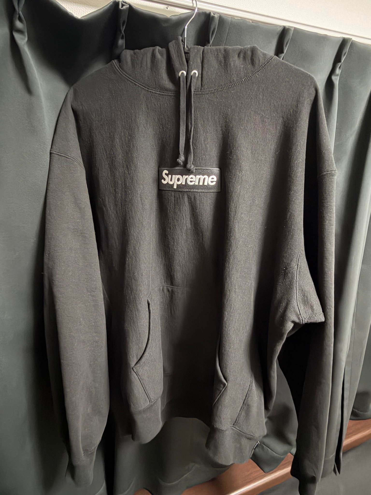 Supreme Box Logo Hooded Sweatshirt "Black" (24FW)