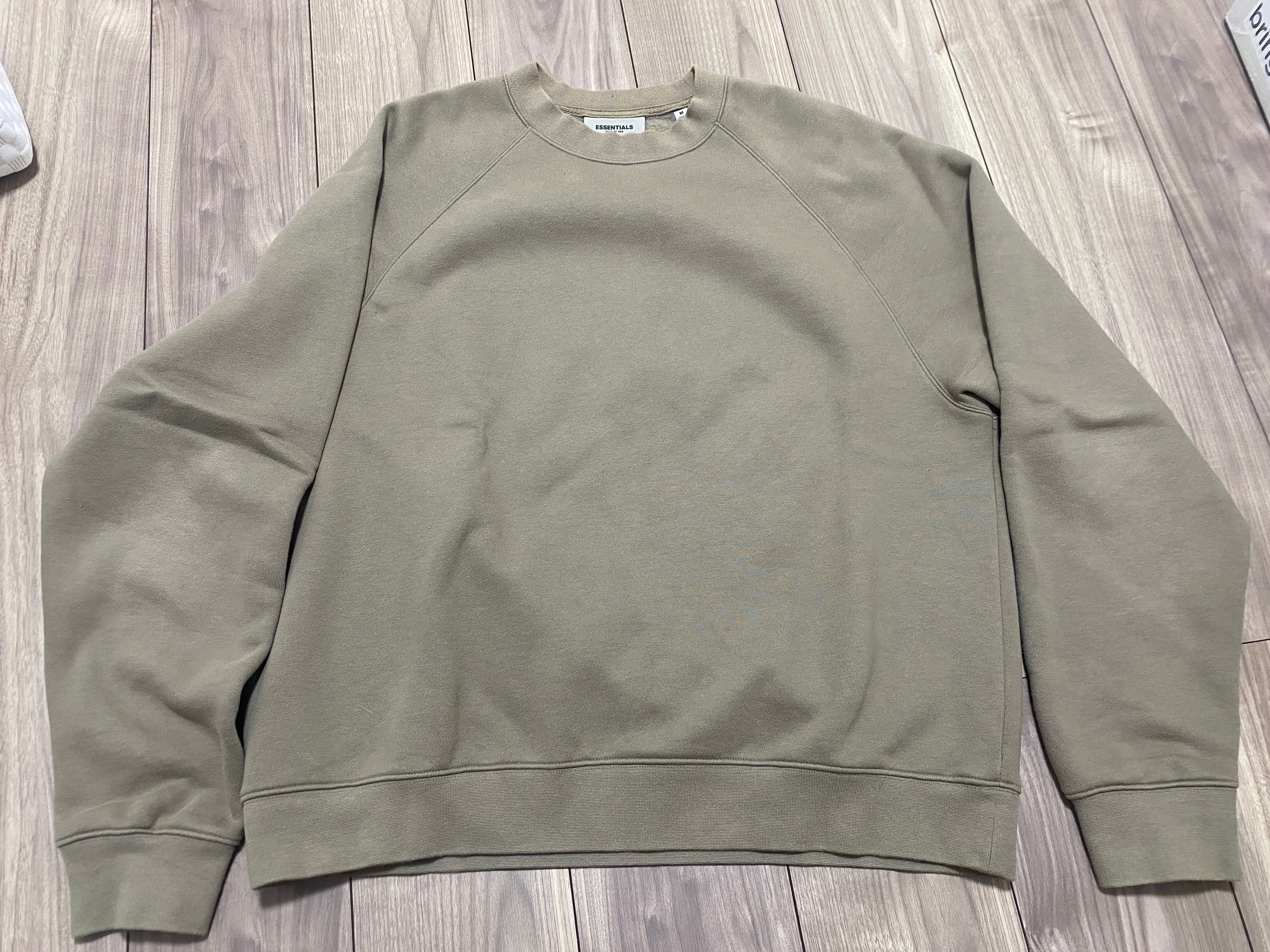 FEAR OF GOD ESSENTIALS Pull-Over Crewneck "Taupe"