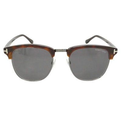 TOM FORD トムフォード TF248 52A Henry ヘンリー サーモント ブロー アイウェア メガネ サングラス ブラウン系 51□20 145【極上美品】【中古】