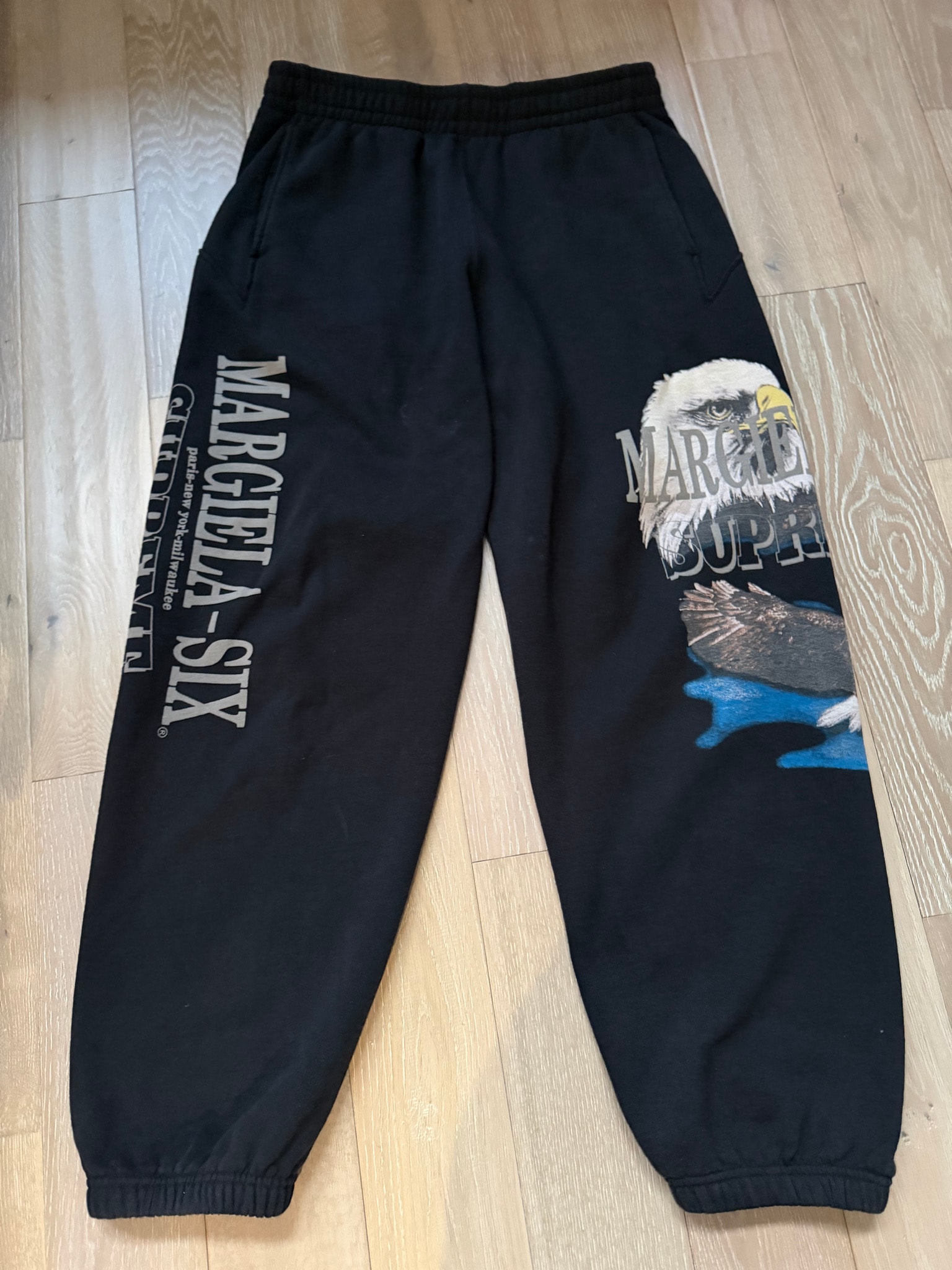 Supreme x MM6 Maison Margiela Eagle Sweatpant "Black"