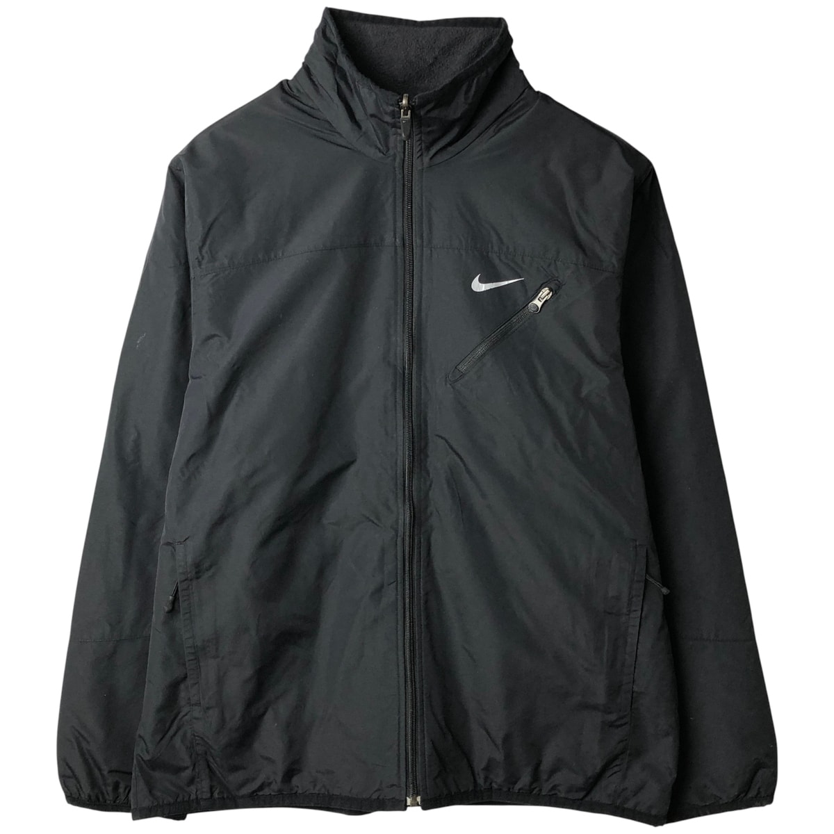 古着 00年代 ナイキ NIKE The Athletic Dept リバーシブル フリース ナイロンジャケット メンズL相当/eaa458343