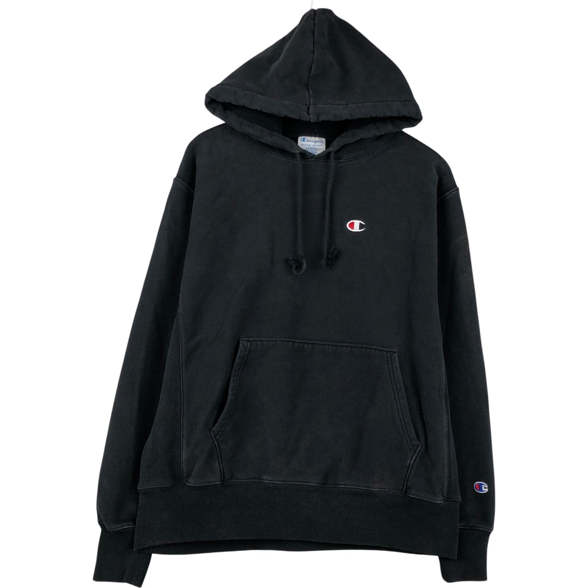 古着 チャンピオン Champion REVERSE WEAVE リバースウィーブ スウェットプルオーバーパーカー メンズL相当/eaa610073