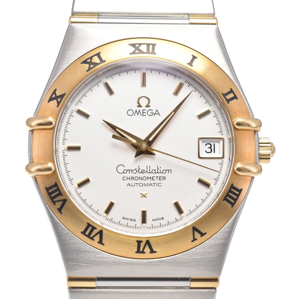 オメガ OMEGA 1302.30 コンステレーション  SS/K18YG シルバー 自動巻き メンズ 美品 腕時計 J#150550