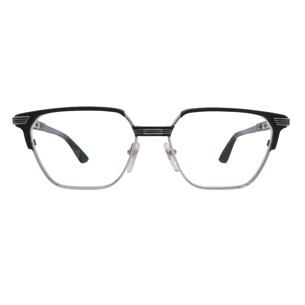 Chrome Hearts BLAZIN CH Cross Temple Optical Glasses "Black/Silver"