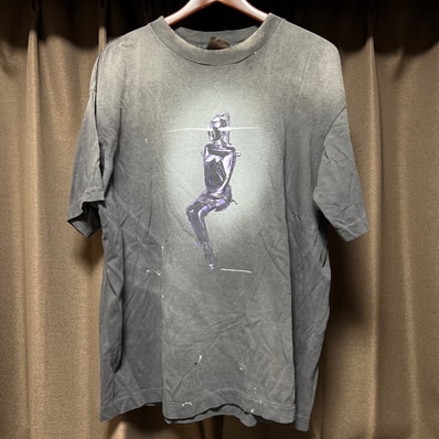 SAINT Mxxxxxx x Hajime Sorayama SRYM SS Tee Mask "Black"