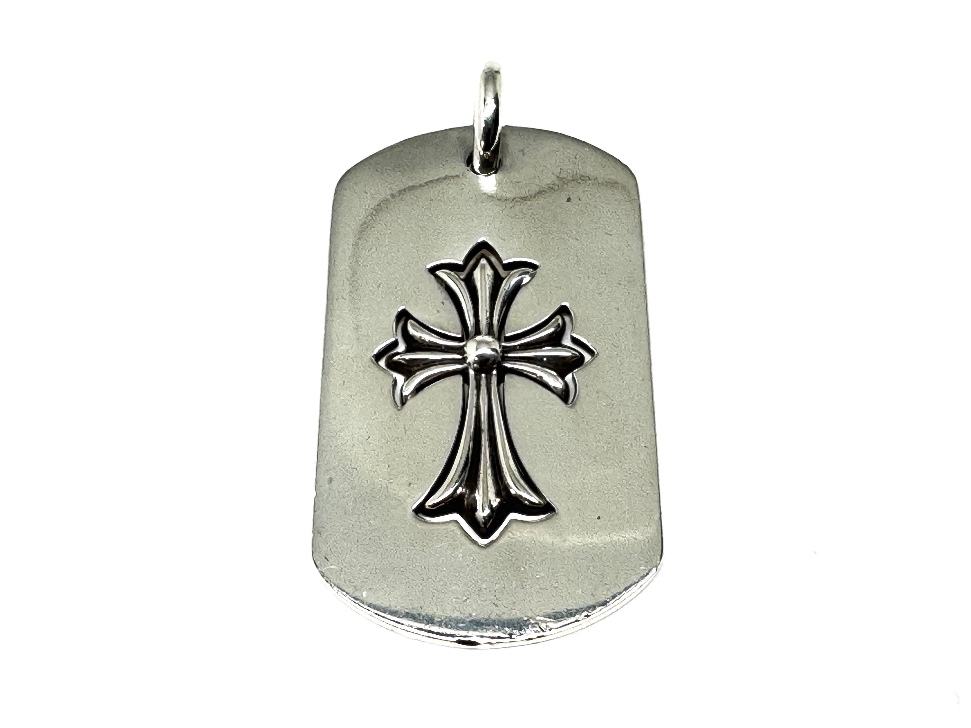Chrome Hearts D TAG LRG TNY CRS "Silver"