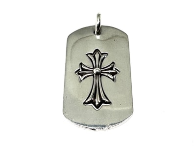 Chrome Hearts D TAG LRG TNY CRS "Silver"