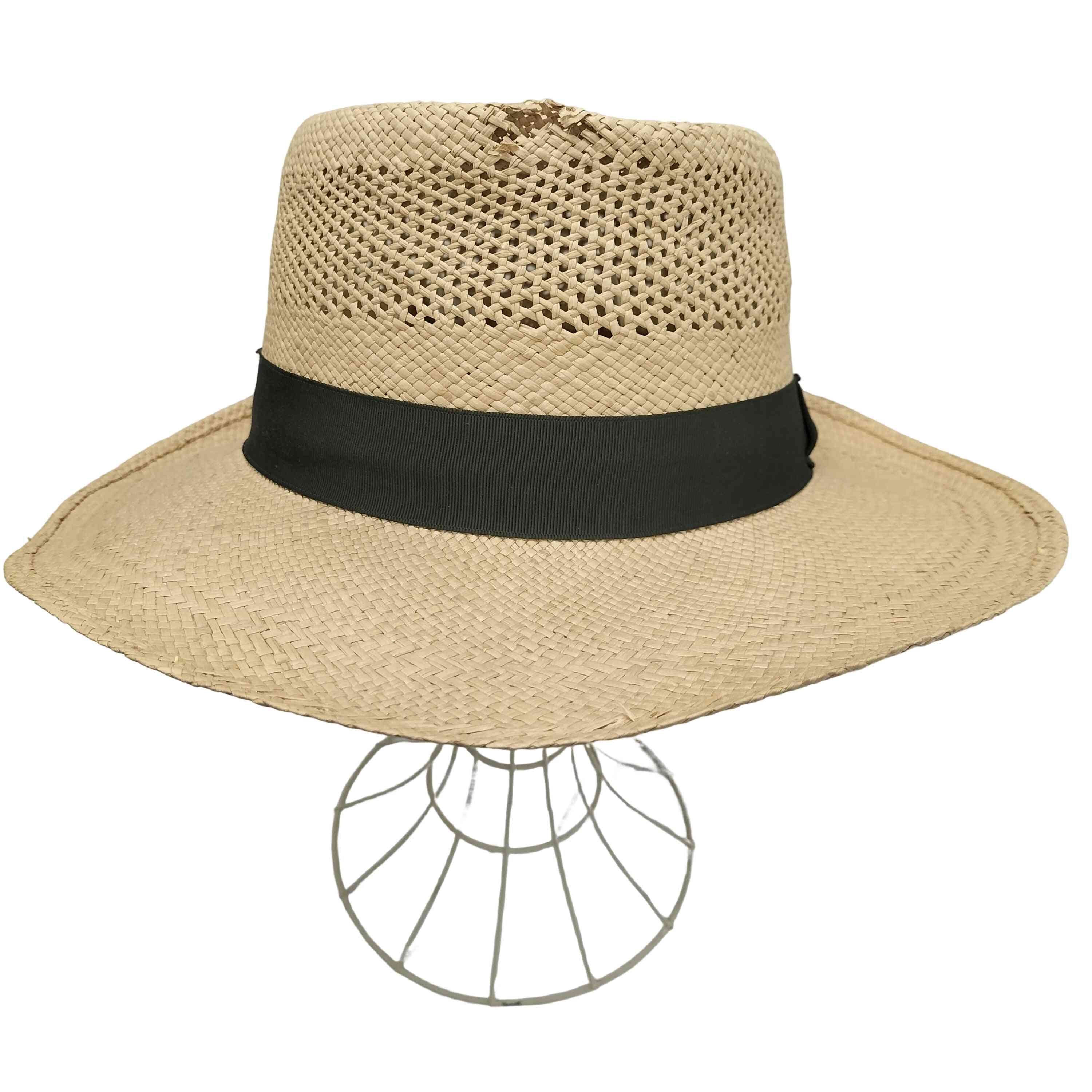 MADE IN ITALY イタリア製  ストロー ハット 麦わら 帽子【1140717637041】