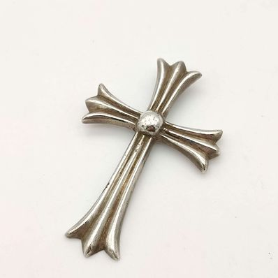 Chrome Hearts Large CH Cross Pendant "Silver"
