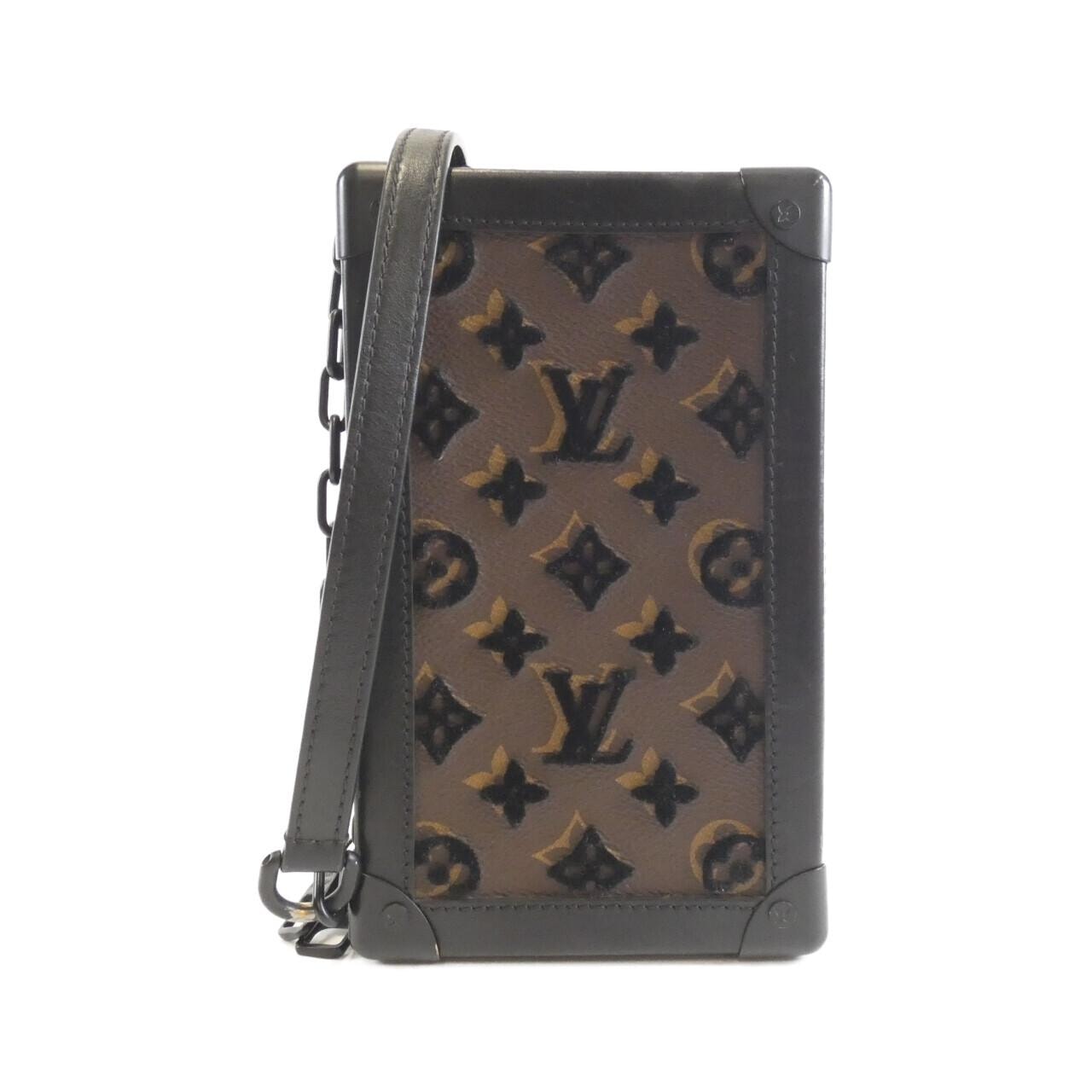 ルイヴィトン モノグラム タフタージュ ヴァーティカル ソフトトランク M45044 ショルダーバッグ