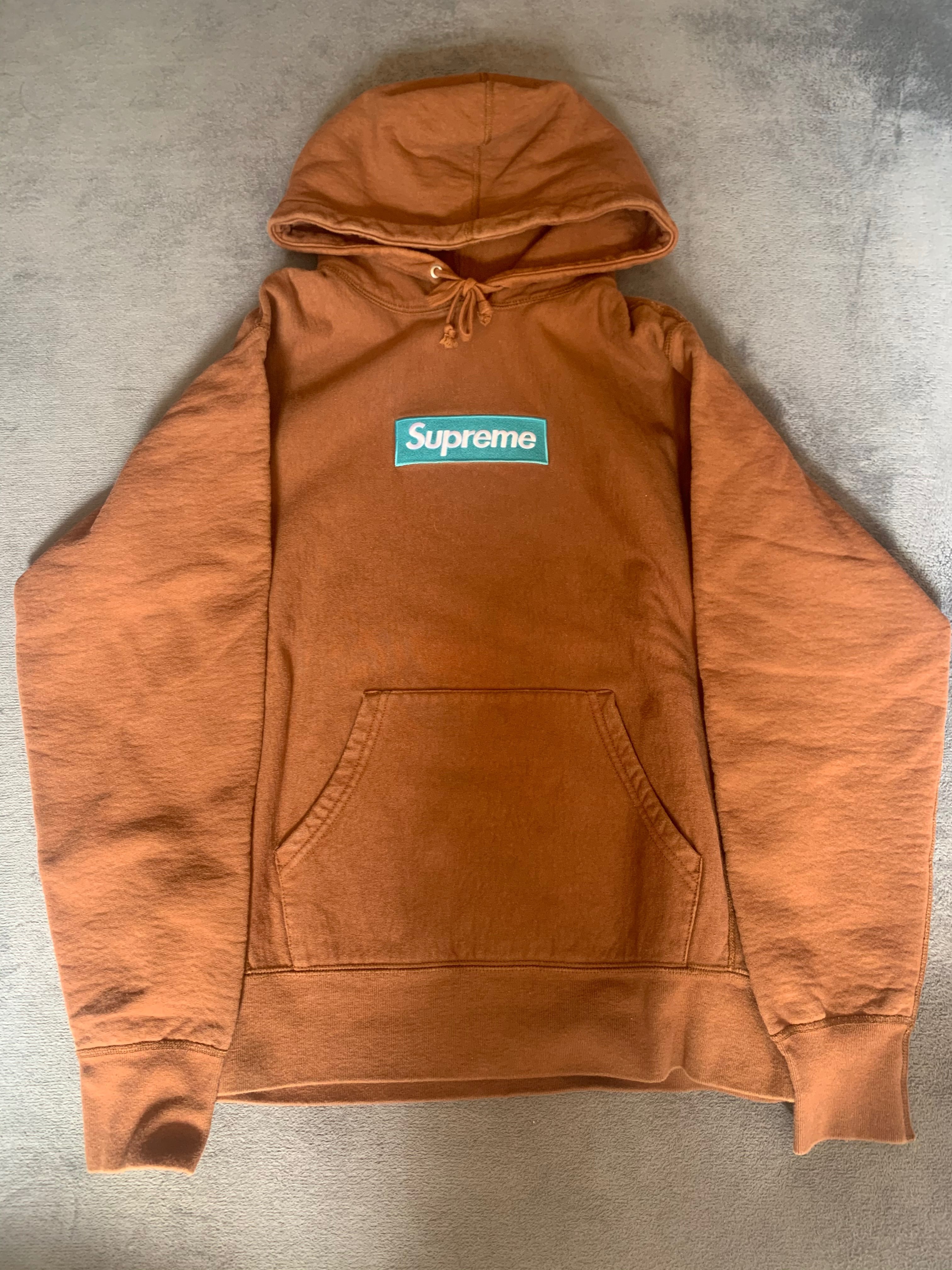 Supreme Box Logo Hooded Sweatshirt "Rust" (17FW)