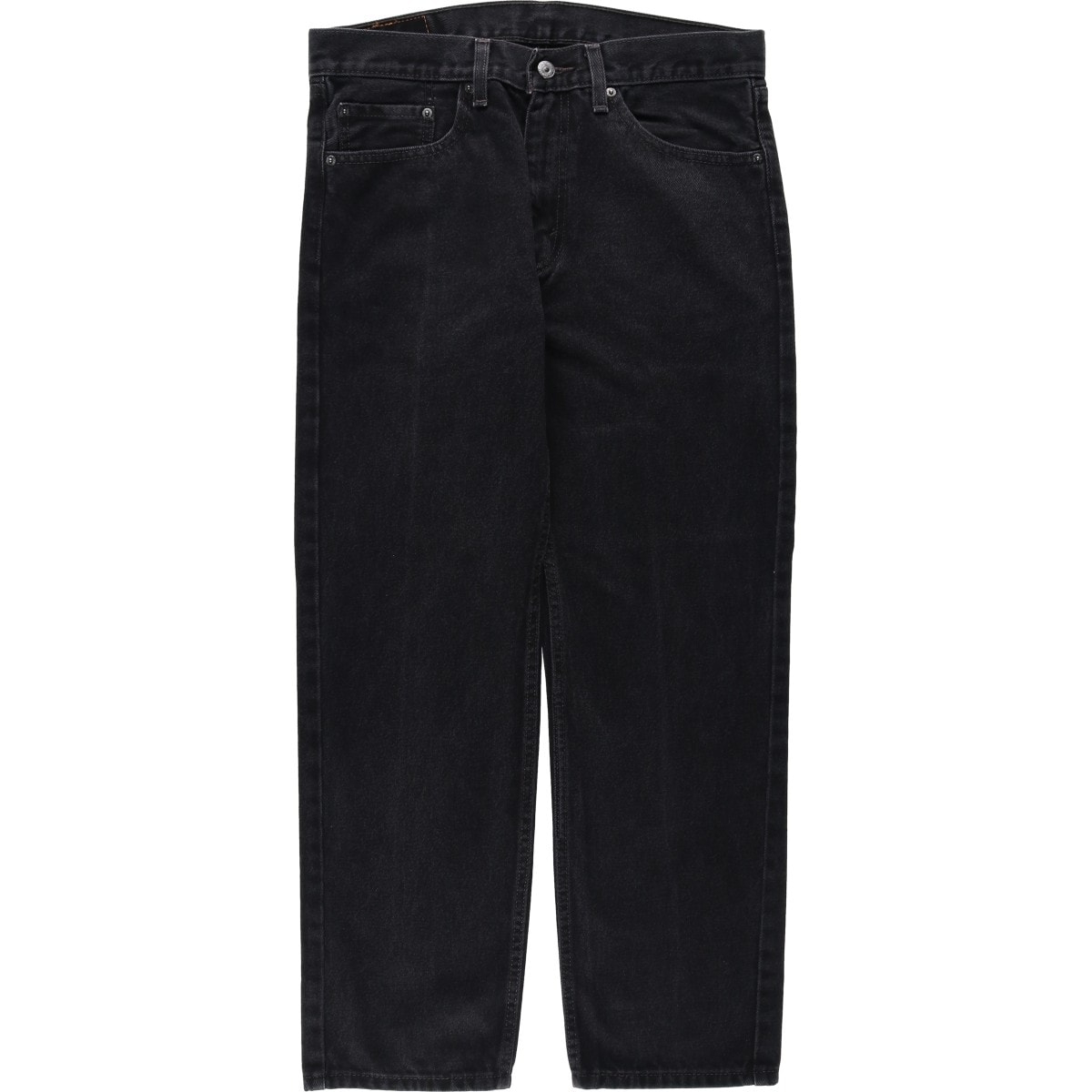 古着 リーバイス Levi's 505 ブラックデニム テーパードデニムパンツ メンズw34相当/eaa663651