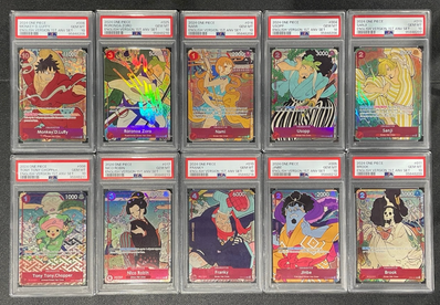 麦わらの一味 : 浮世絵【英語版】(ワンピースカードゲーム「1st アニバーサリーセット」) 10枚セット