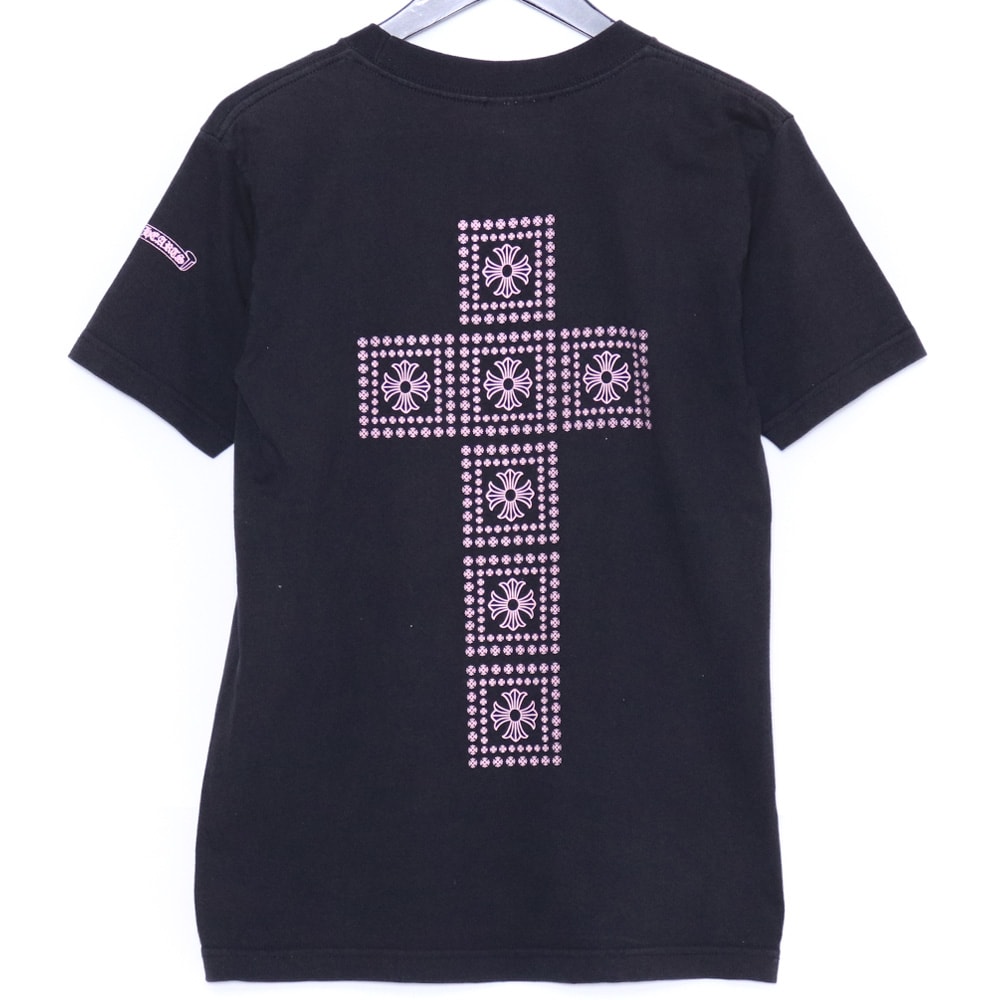 CHROME HEARTS オールド CHプラスブロッククロス Tシャツ