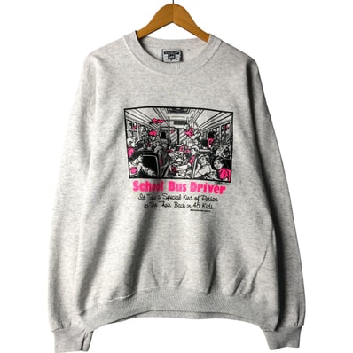 古着 90年代 リー Lee プリントスウェットシャツ トレーナー USA製 メンズXL相当 ヴィンテージ/eaa591953