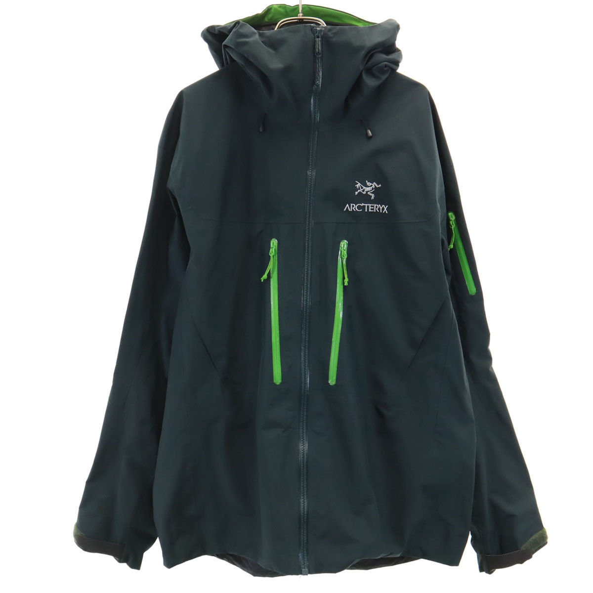 ARC'TERYX アークテリクス カナダ製 Alpha SV ジャケット L 深緑 アウトドア
