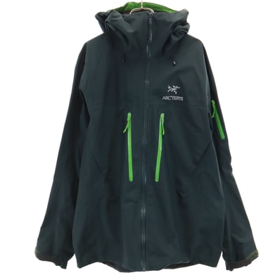 ARC'TERYX アークテリクス カナダ製 Alpha SV ジャケット L 深緑 アウトドア