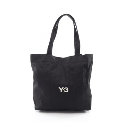 ワイスリー Y-3 ロゴプリント トートバッグ バッグ キャンバス メンズ レディース ブラック系 KD4184 【新品】