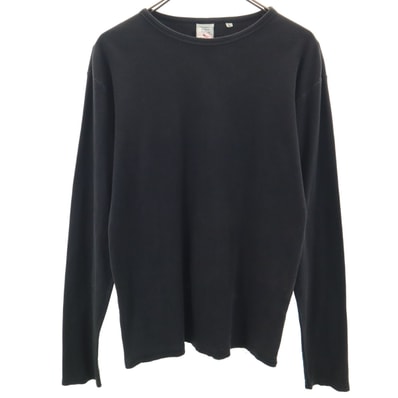 AVIREX アヴィレックス 長袖 Tシャツ L ブラック ロンT