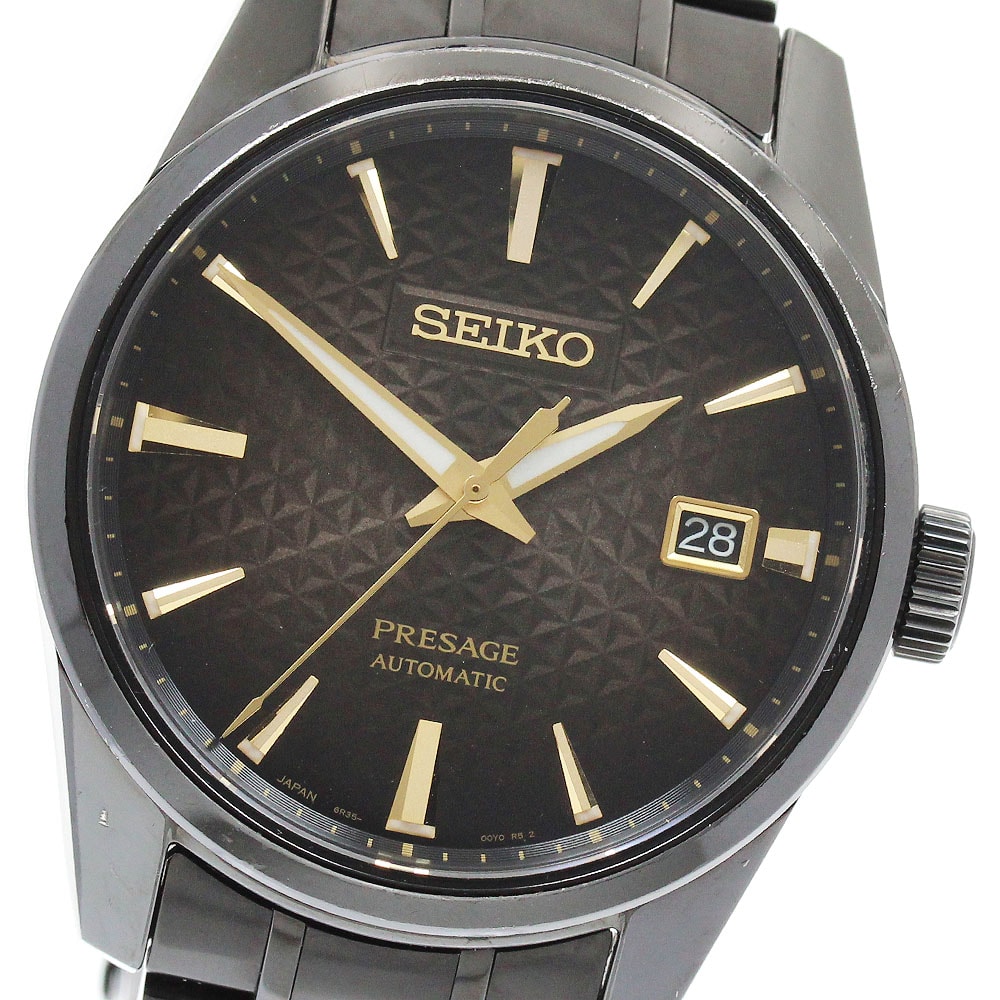 セイコー プレサージュ セイコー創業140周年限定モデル メンズ 【中古】