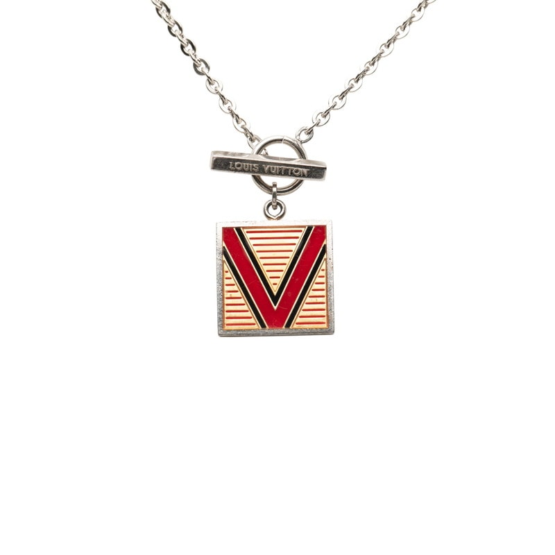 ルイ ヴィトン ネックレス M65363 SV925 シルバー レディース LOUIS VUITTON 中古