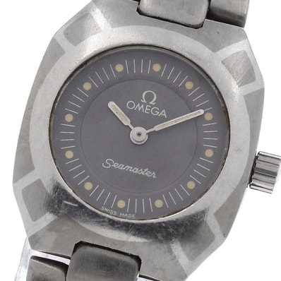 オメガ OMEGA シーマスターポラリス クォーツ レディース _987359
