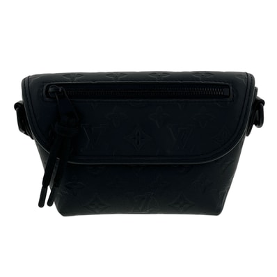 LOUIS VUITTON ルイ・ヴィトン パルス ウェアラブルウォレット モノグラムシャドウ ショルダーバッグ M12636 モノグラムシャドウ ブラック メンズ【中古】