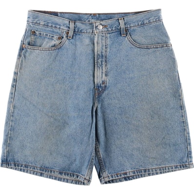 古着 リーバイス Levi's 550 RELAXED FIT デニムショーツ ショートパンツ メンズw35相当/eaa550625