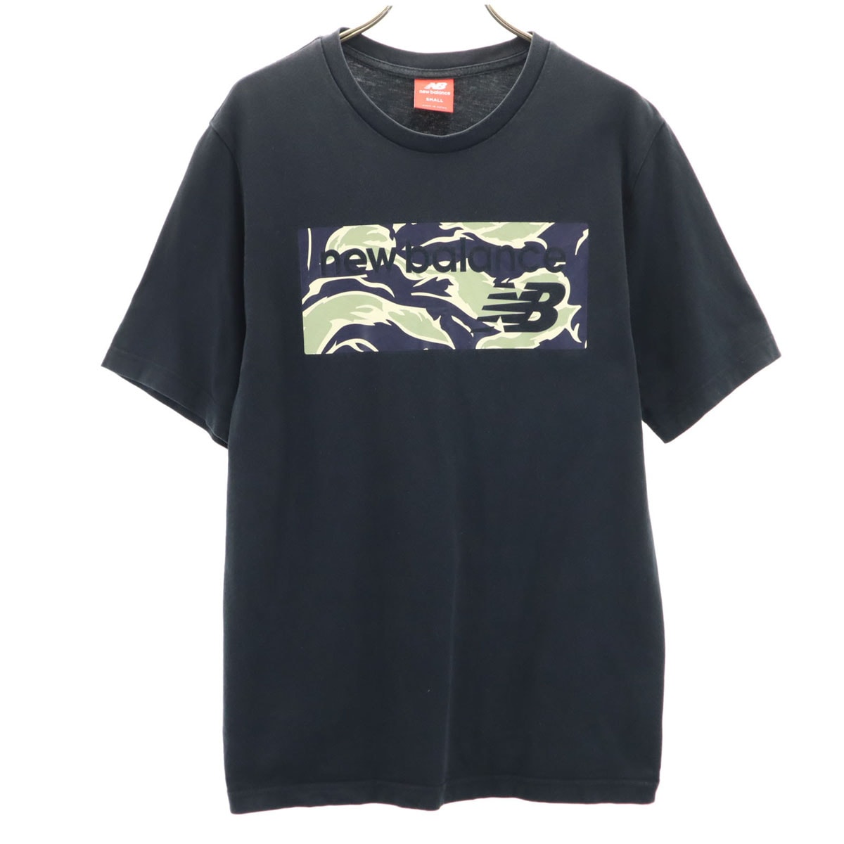 NEW BALANCE ニューバランス 半袖 Tシャツ S ブラック系