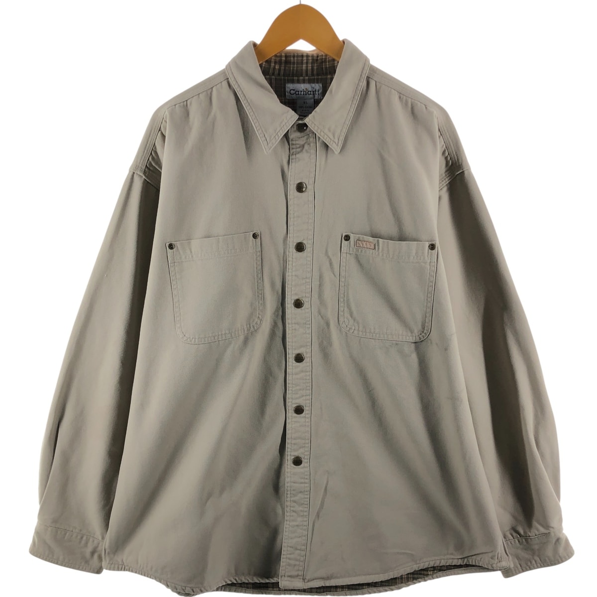 古着 00年代 カーハート Carhartt 長袖 ダックワークシャツ メンズXL相当/eaa533566