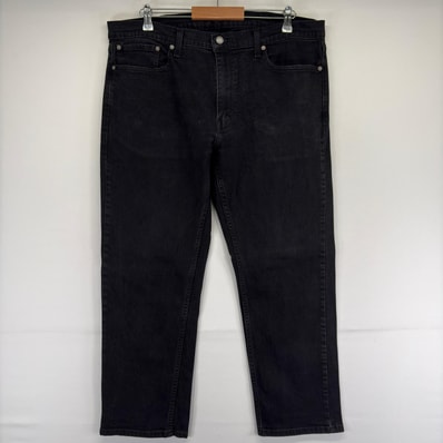 古着 リーバイス Levi's デニム パンツ ジーパン559 ジッパーフライ ストレート 5ポケット デニム w40 L30 ブラック メンズ