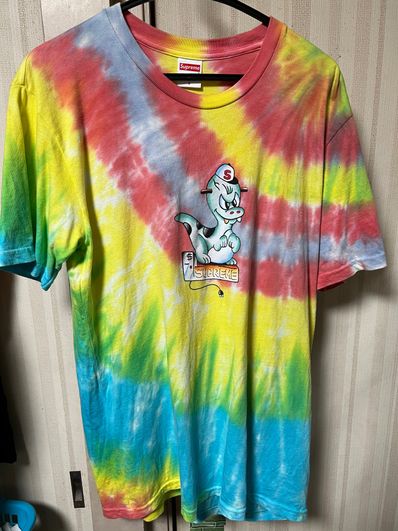 Supreme Dinosaur Tee "Tie Dye"