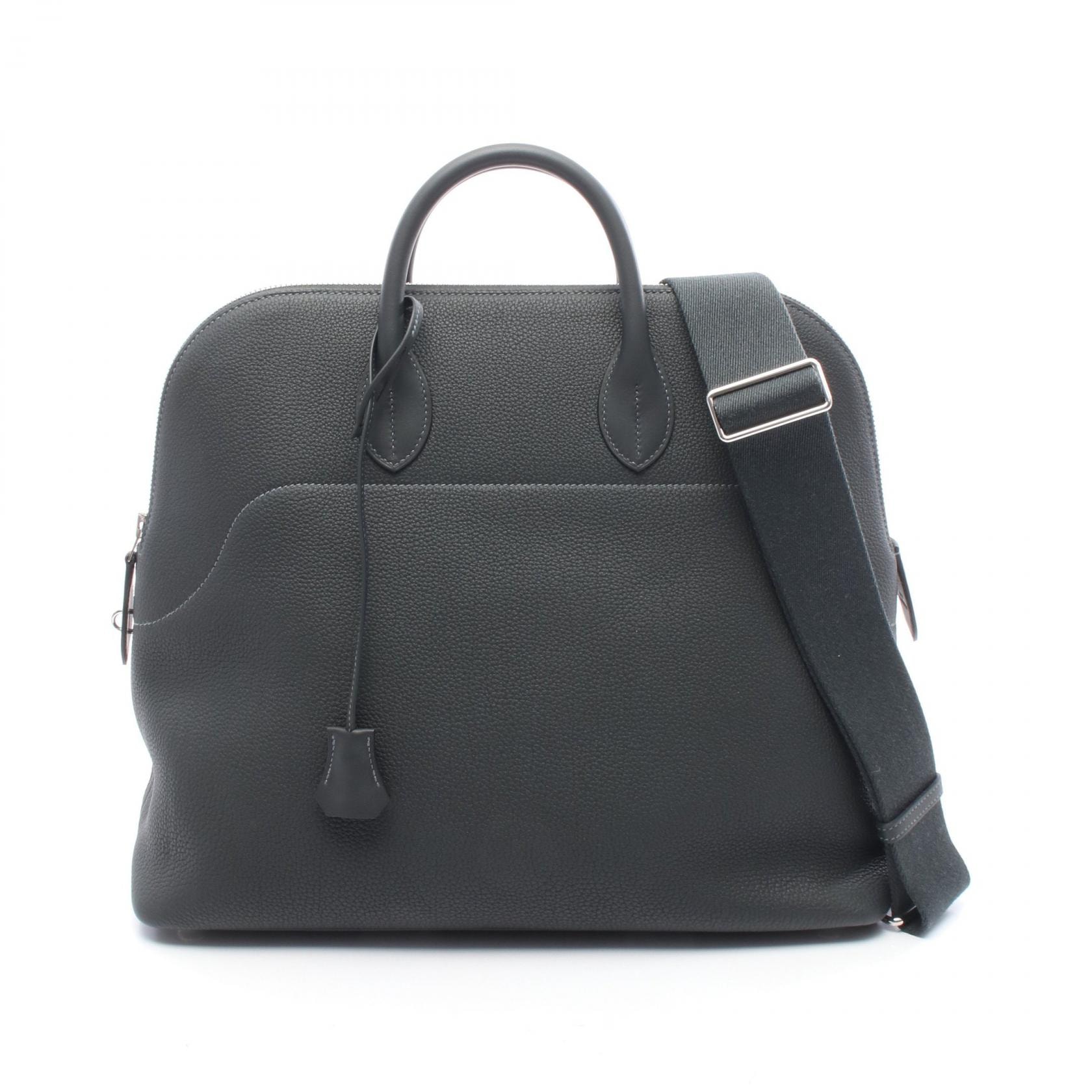 エルメス HERMES ボリード アドス ハンドバッグ バッグ レザー トゴ トゴ W刻印(2024年製造) レディース グリーン系 ニューヴェールフォンセ 【中古】