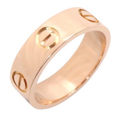 カルティエ CARTIER ラブリング リング・指輪 ジュエリー K18PG(ピンクゴールド) レディース ゴールド系 B4084600 【中古】