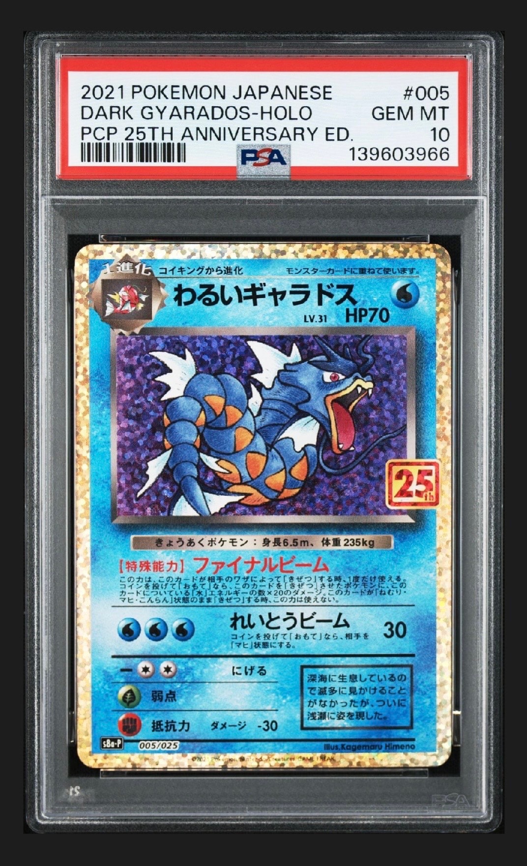 わるいギャラドス: プロモ[S8a-P 005/025](プロモカードパック 25th ANNIVERSARY edition)