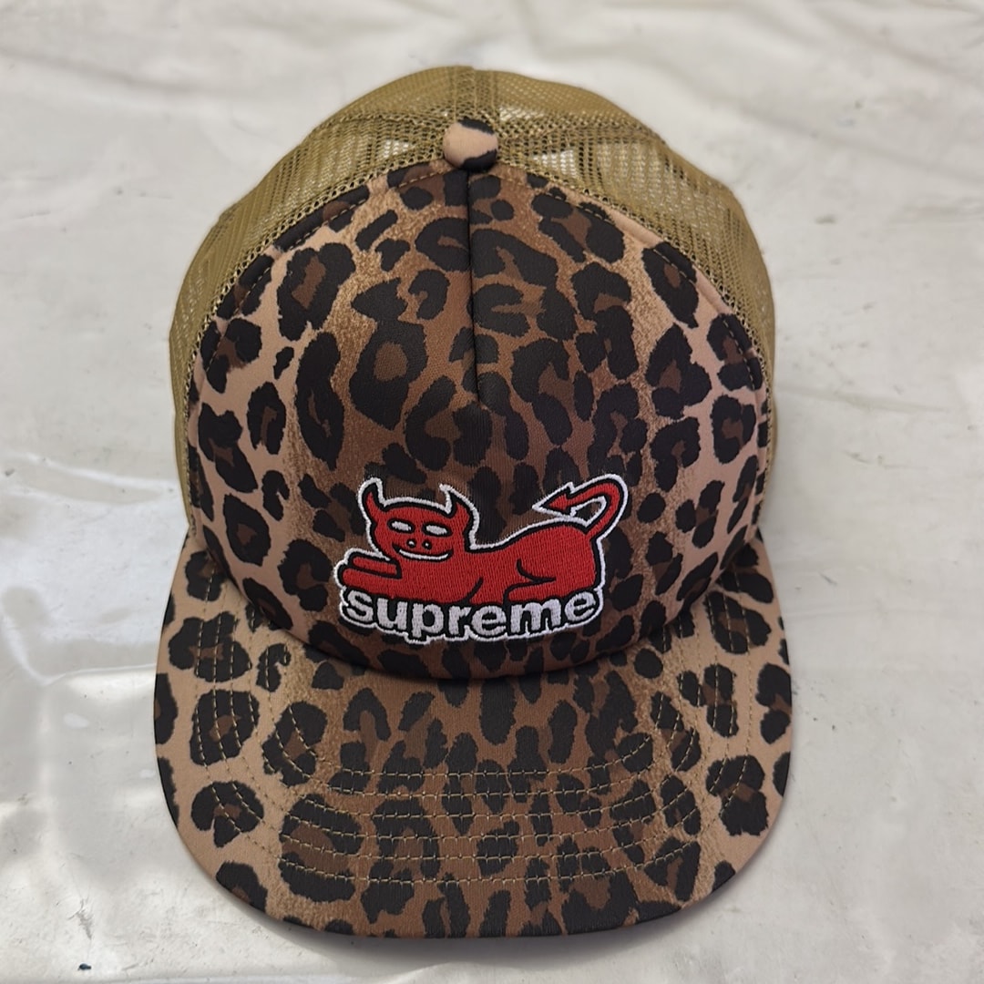 Supreme x Toy Machine Mesh Back 5-Panel "Leopard"