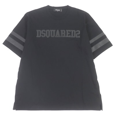 極美品 ディースクエアード 半袖Tシャツ ブラック メンズ M S74GD1256