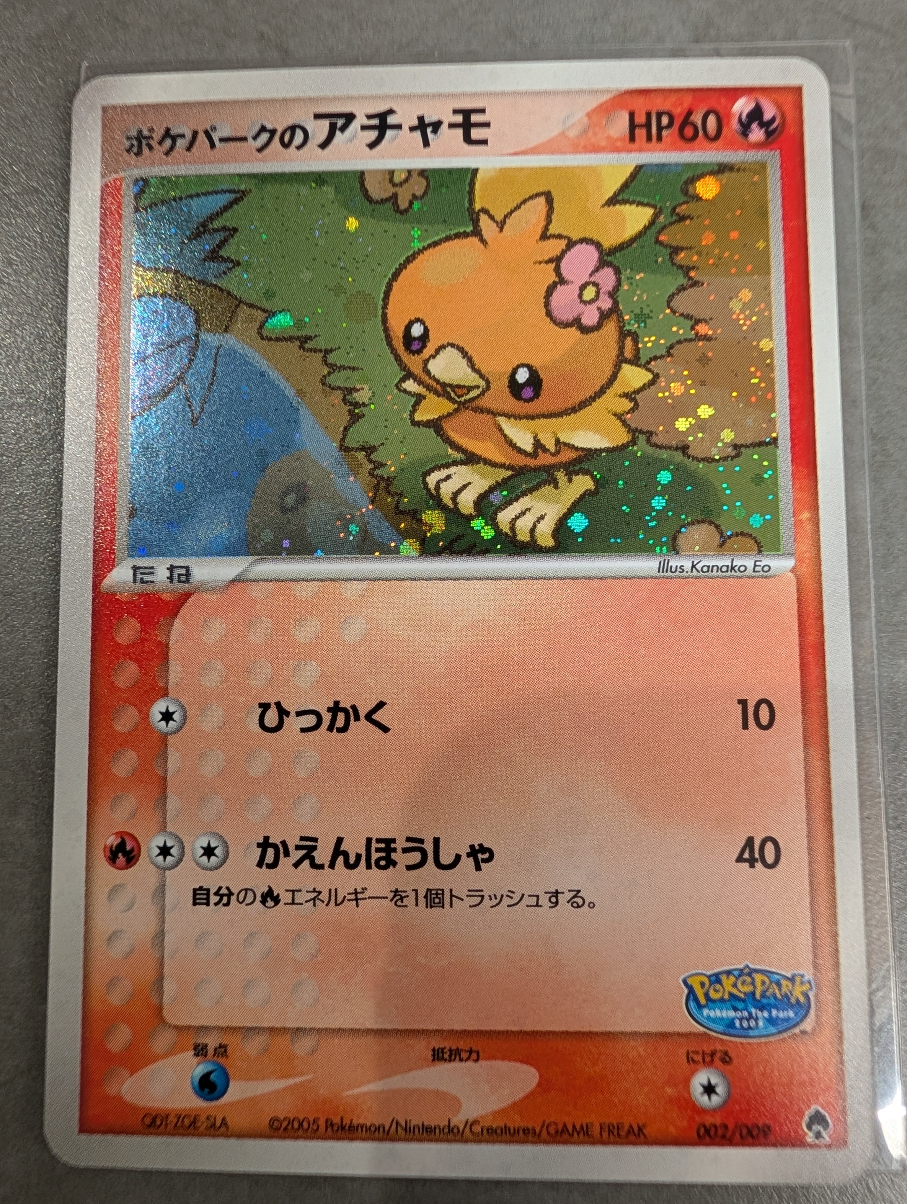 PSA10】ポケパークのアチャモ [PCG 002/009](ポケパークプレミアム