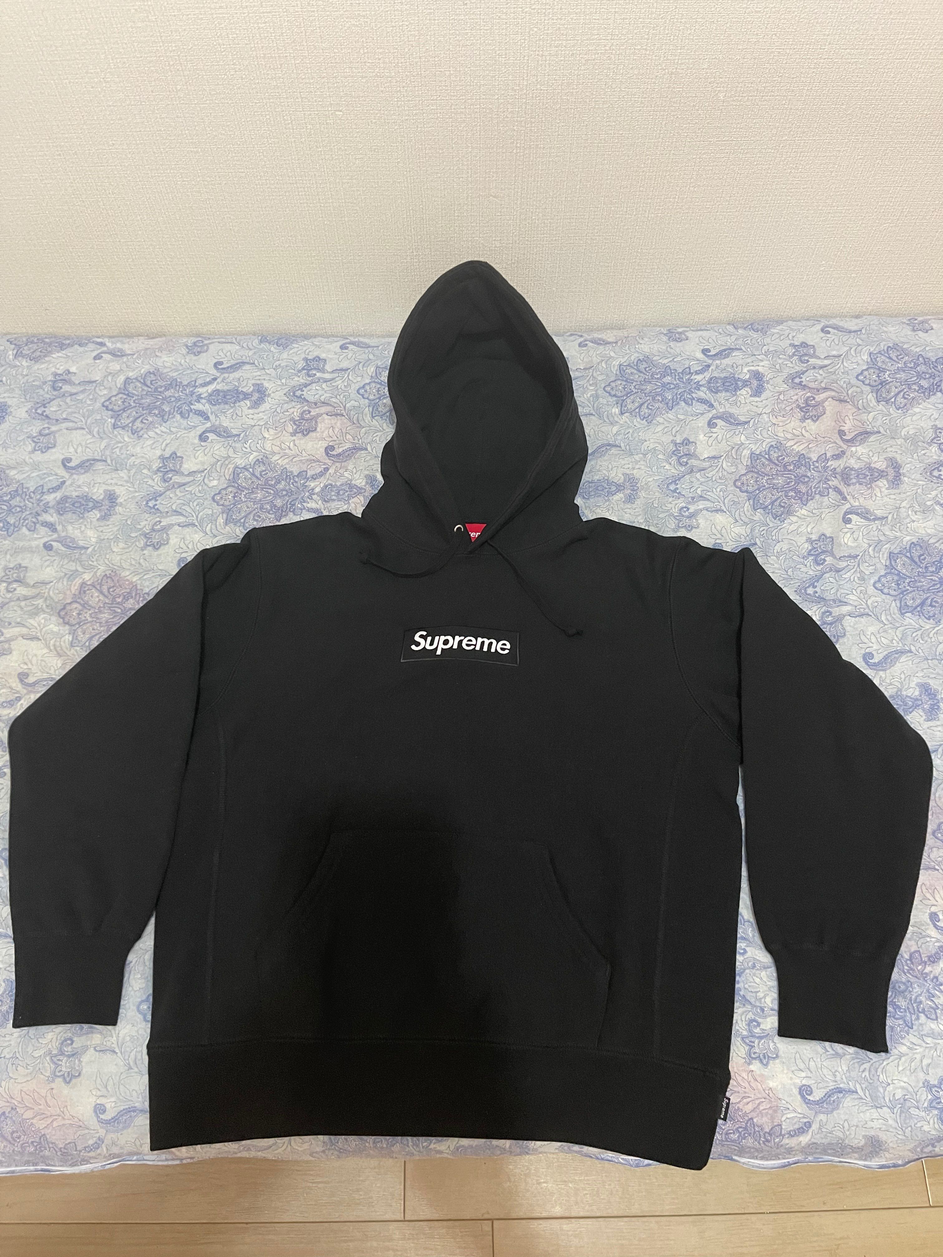 Supreme Box Logo Hooded Sweatshirt "Black" (21FW)