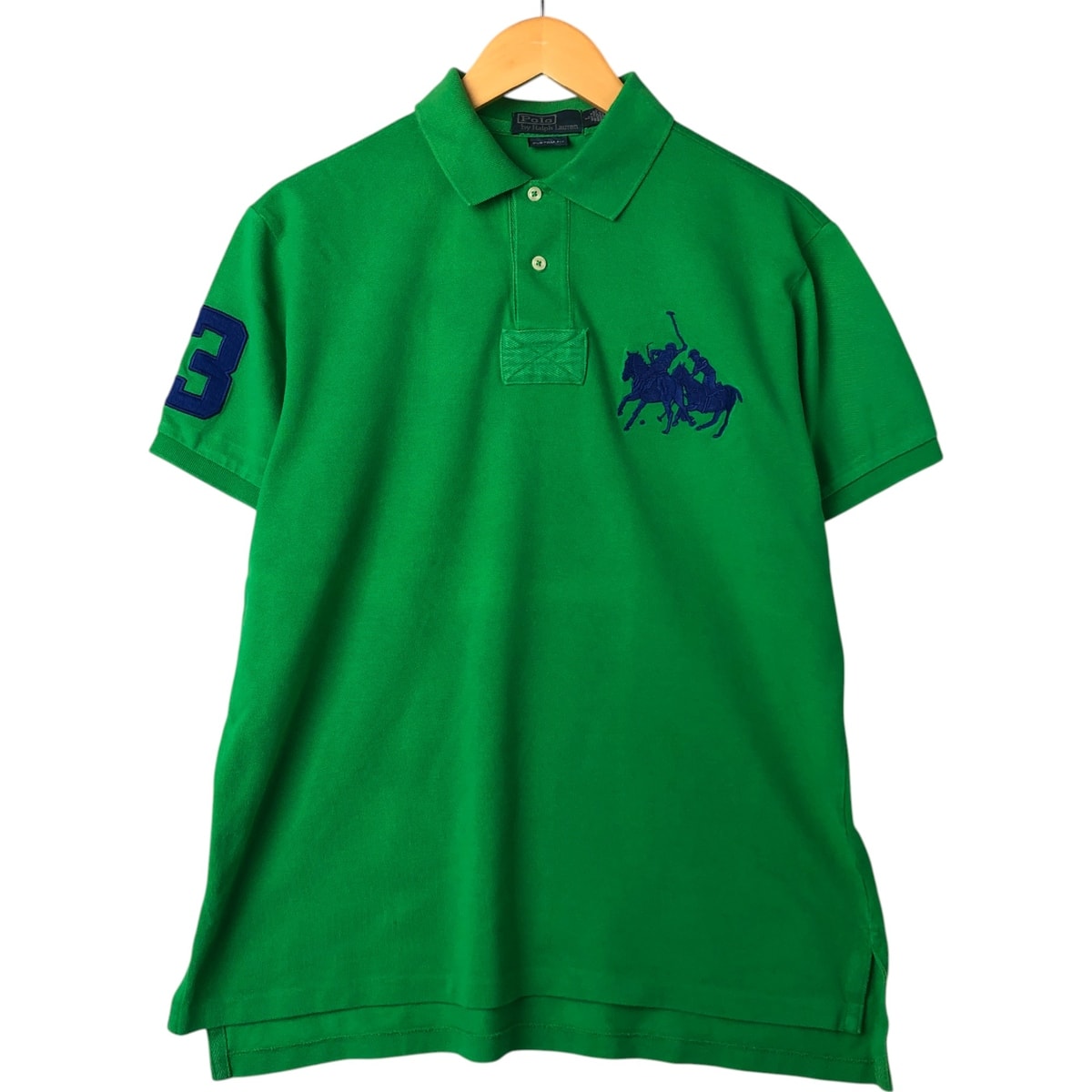 古着 ラルフローレン Ralph Lauren POLO by Ralph Lauren CUSTOM FIT 半袖 ポロシャツ メンズL相当/eaa548730