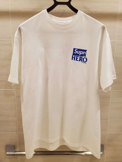 Supreme / ANTIHERO Dog Tee "White"