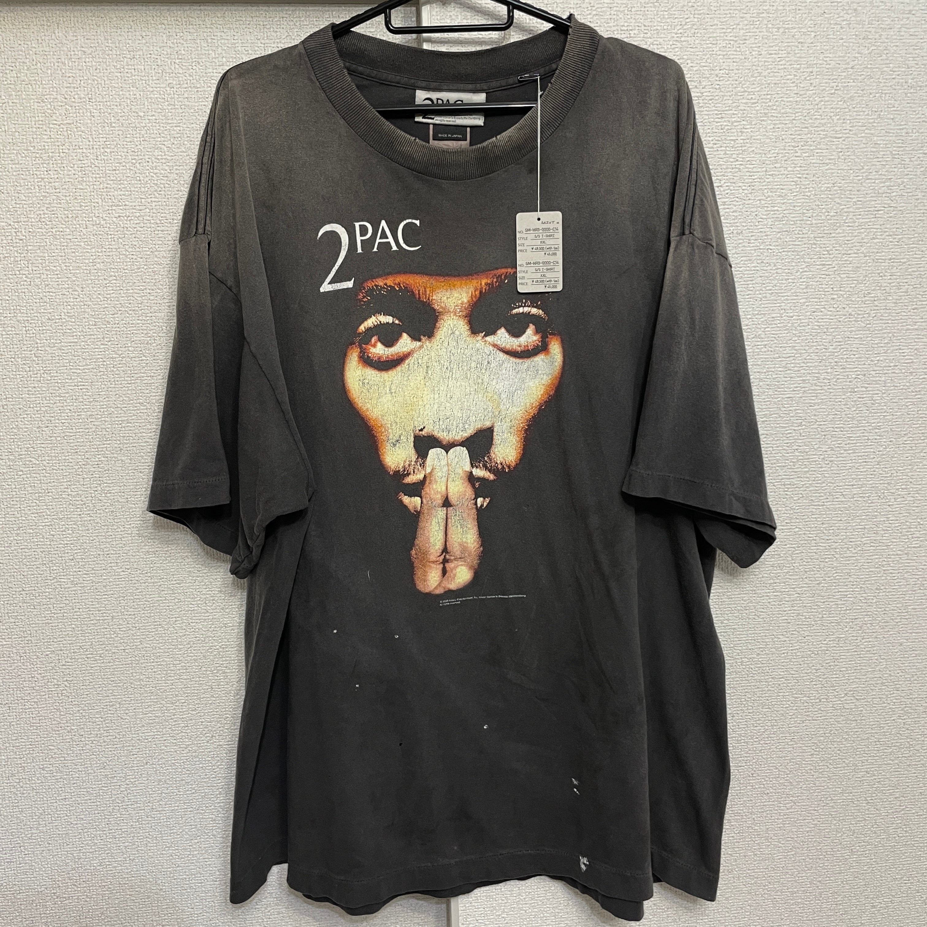 SAINT Mxxxxxx x 2PAC SS Tee "Black"