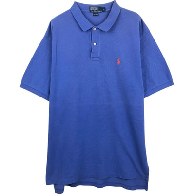 古着 ラルフローレン Ralph Lauren POLO by Ralph Lauren 半袖 ポロシャツ メンズXL相当/eaa623011