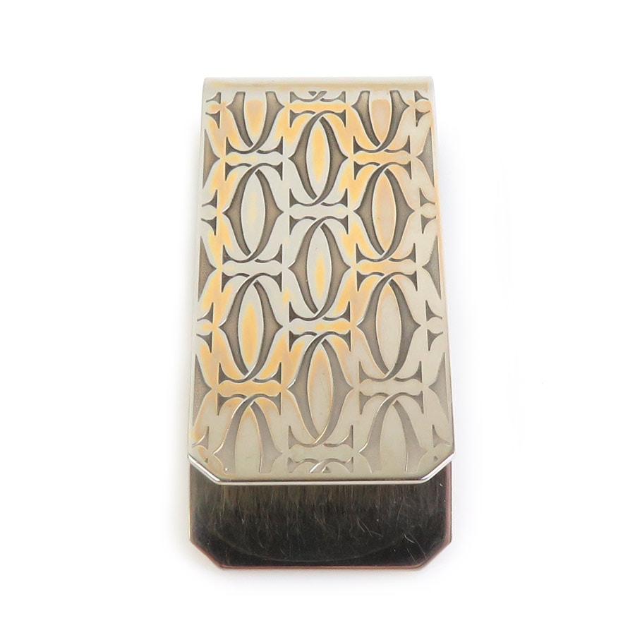 カルティエ CARTIER マネークリップ メタル シルバー レディース【中古】 e61577a