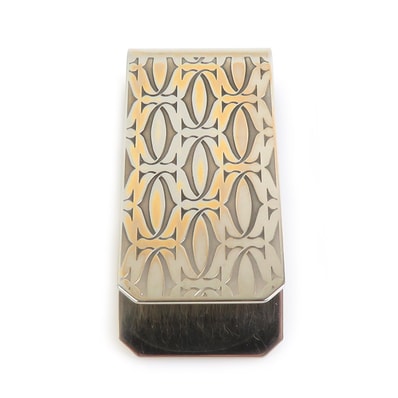 カルティエ CARTIER マネークリップ メタル シルバー レディース【中古】 e61577a