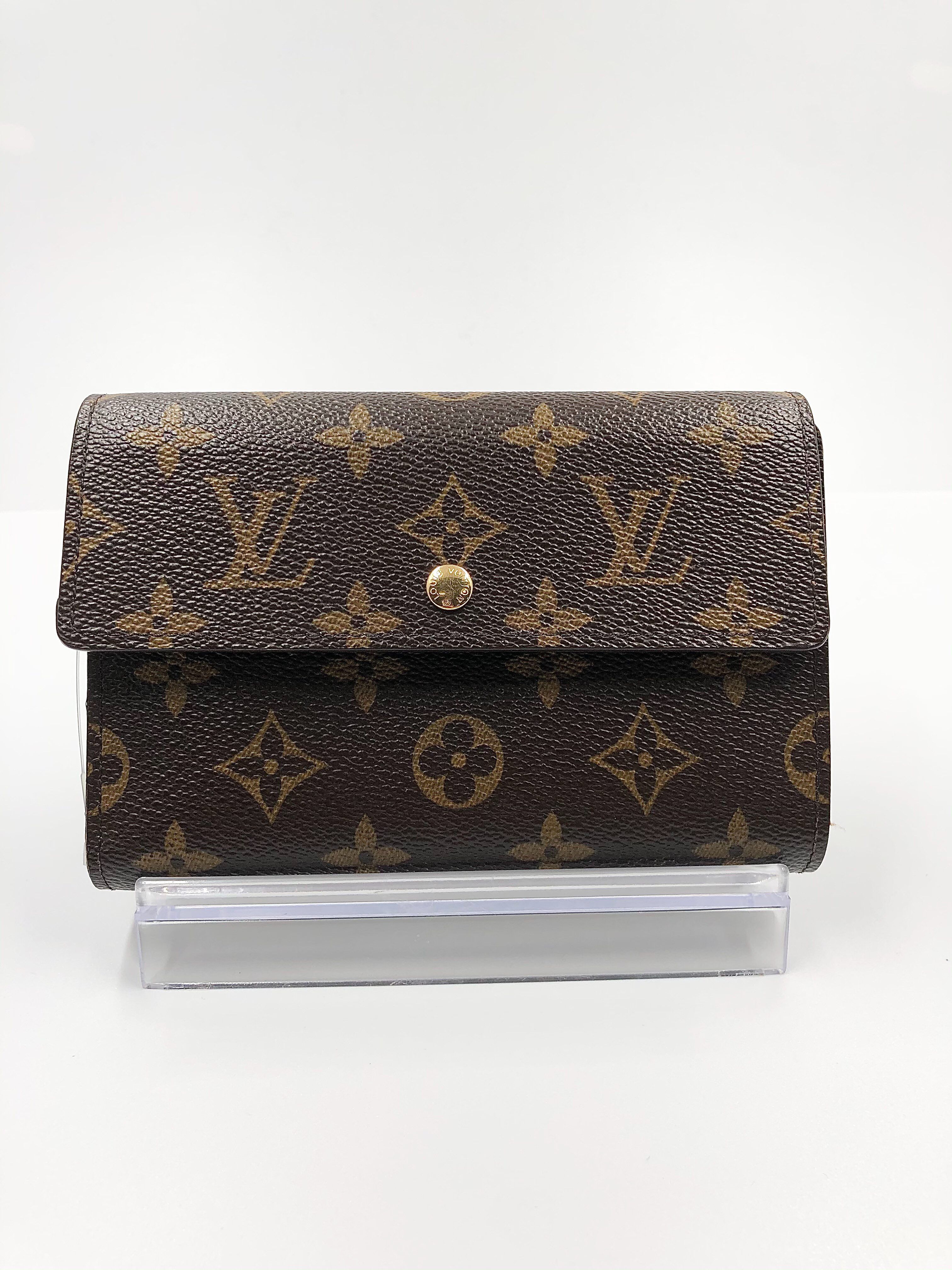 Louis Vuitton Porte Tresor Etui Papier Monogram