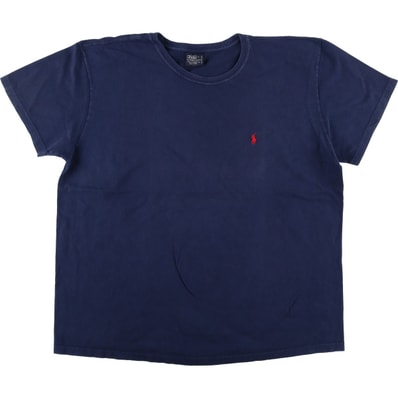 古着 ラルフローレン Ralph Lauren POLO by Ralph Lauren 半袖 ワンポイントロゴTシャツ メンズXL相当/eaa625924